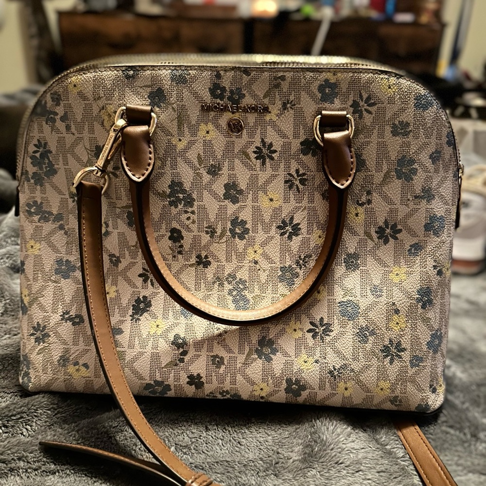 Michael Kors floral purse